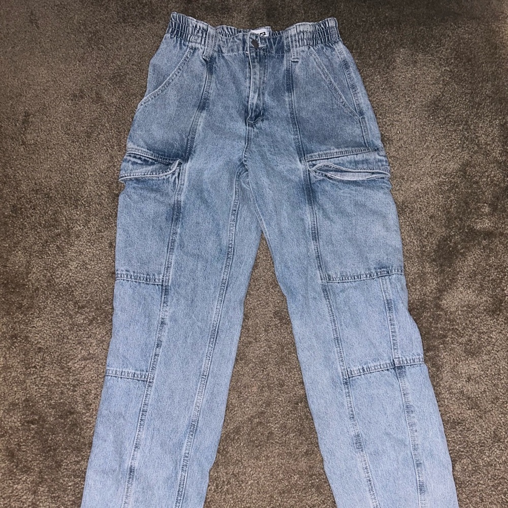Women’s denim cargos RSQ